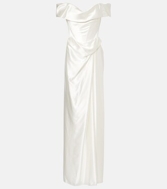 Bridal Mabel silk satin bustier gown | Vivienne Westwood