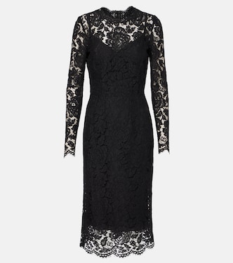 DG lace midi dress | Dolce&Gabbana