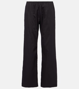 Weite Mid-Rise-Hose Yoko aus Baumwolle | Leset