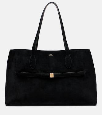 Large suede tote bag | Toteme