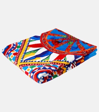 Carretto terry beach towel | Dolce&Gabbana Casa