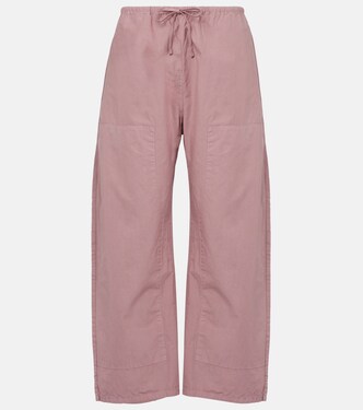 Weite Cropped-Hose Kyoto aus Baumwolle | Leset