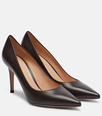 Gianvito 85 leather pumps | Gianvito Rossi