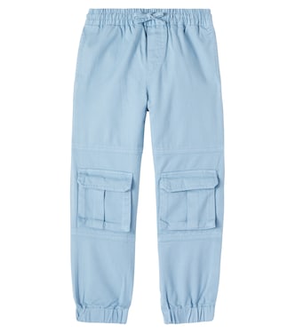 Cotton twill cargo pants | Stella McCartney Kids