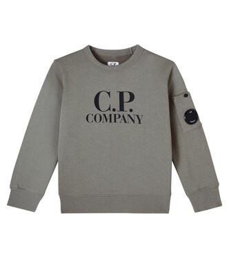 Logo cotton sweatshirt | C.P. Company Kids
