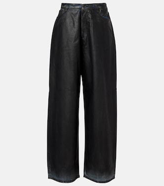 Jeans anchos 2023 de tiro medio | Acne Studios