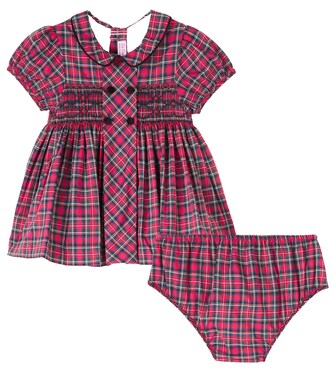 Baby Arcadia dress and bloomers set | La Coqueta