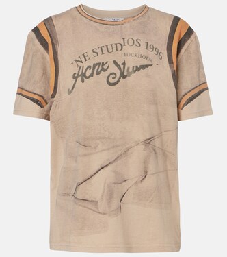 Logo cotton jersey T-shirt | Acne Studios