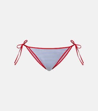 Striped bikini bottoms | Prada