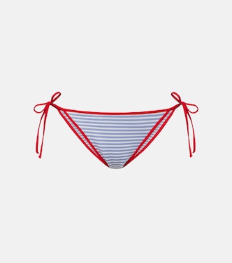 Striped bikini bottoms | Prada