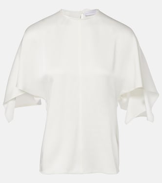 Open-back satin top | Stella McCartney