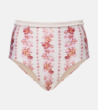 Culotte de bikini Nopal à fleurs | Agua by Agua Bendita