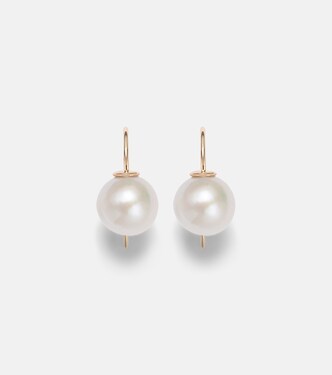Essential 14kt gold earrings with pearls | Stone and Strand