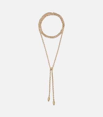 14kt gold-plated chain necklace | Jennifer Fisher