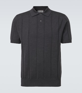 Pullover polo in lana vergine | Canali
