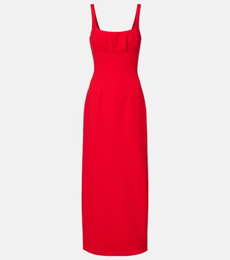 Jianna wool crêpe midi dress | Emilia Wickstead