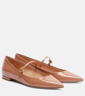 Patent leather Mary Jane flats | Gianvito Rossi
