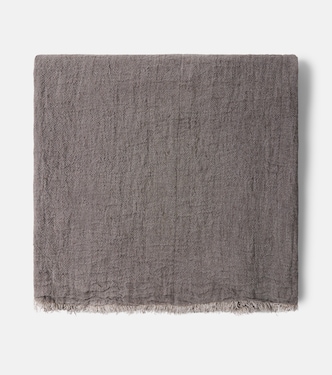 Linen crêpe throw | Maison de Vacances