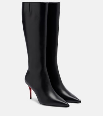 Miss Z leather knee-high boots | Christian Louboutin