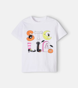 Printed cotton jersey T-shirt | Stella McCartney Kids
