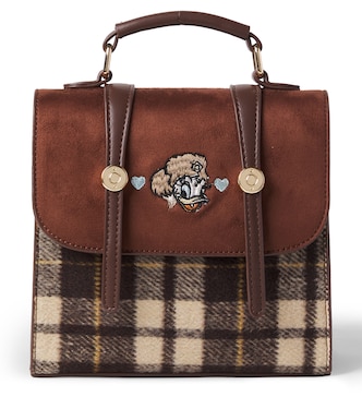 x Disney® – Sac à dos à motif tartan | Monnalisa