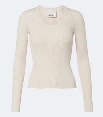 Gerippter Pullover Selenie aus Seide und Baumwolle | Isabel Marant
