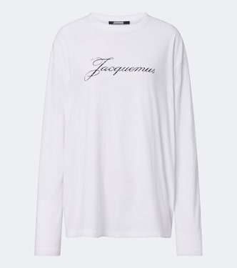 Logo cotton and hemp jersey T-shirt | Jacquemus