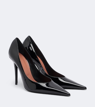 Anok patent leather pumps | Amina Muaddi