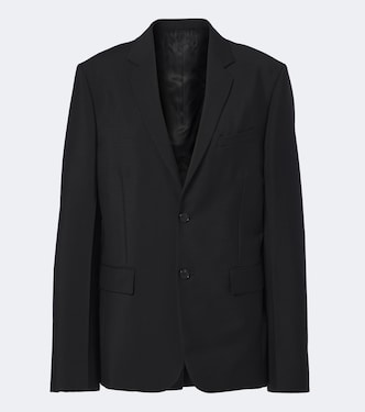 Blazer aus Mohair und Wolle | Fendi