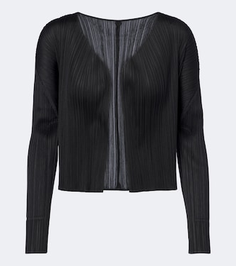 Basics pleated cardigan | Pleats Please Issey Miyake