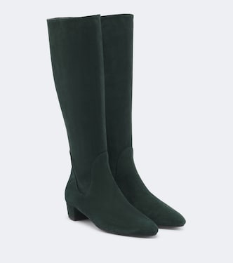 Yana suede knee-high boots | Aeyde