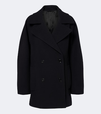 Wool and cashmere-blend peacoat | Toteme