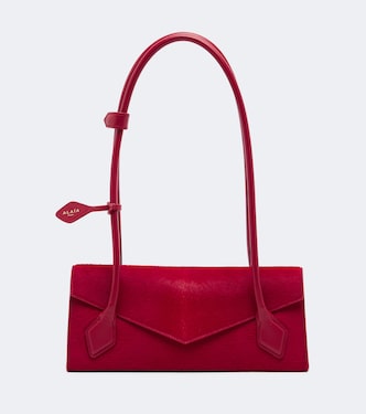 Le Teckel Small calf hair shoulder bag | Alaïa