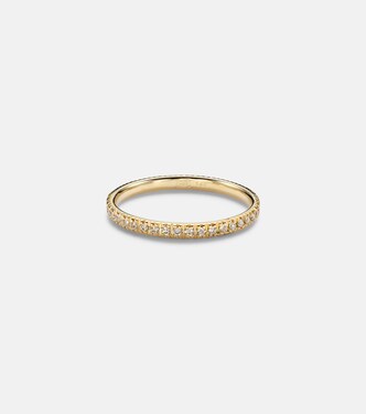 Ring Eternity aus 14kt Gelbgold mit Diamanten | Sydney Evan