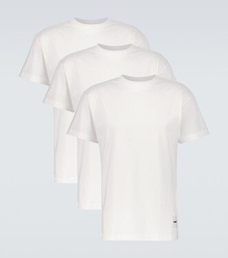 Pack of three cotton T-shirts | Jil Sander