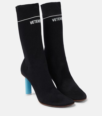 Botines de punto con logo | Vetements