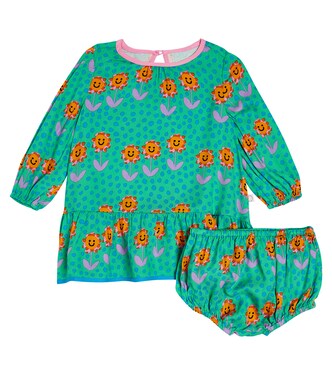Baby printed dress and bloomers set | Stella McCartney Kids