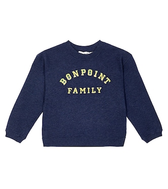 Tonino cotton fleece sweatshirt | Bonpoint