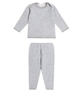 Baby Bambini cashmere sweater and pants set | Bonpoint