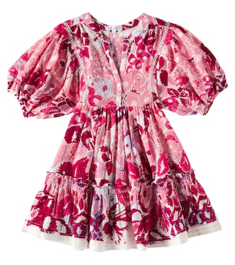 Aria ruffled cotton dress | Poupette St Barth Kids