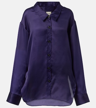 Herschel silk organza shirt | Khaite