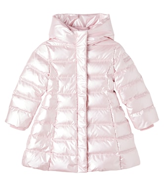 Hooded down jacket | Monnalisa