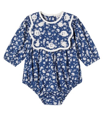 Bebé - body Amari de algodón floral | Bebe Organic