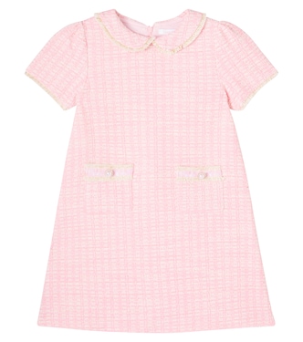 Cotton-blend tweed dress | Patachou