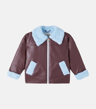 Teddy-trimmed jacket | Scotch & Soda Kids