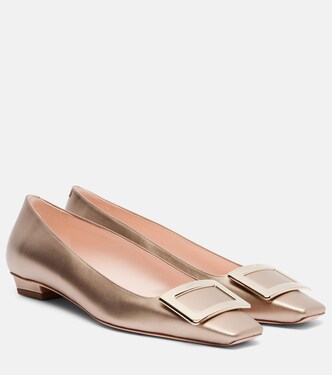 Belle Vivier 25 leather ballet flats | Roger Vivier