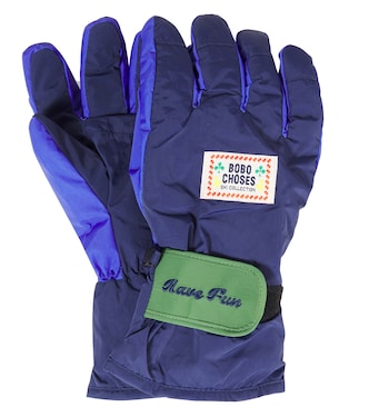 Logo ski gloves | Bobo Choses