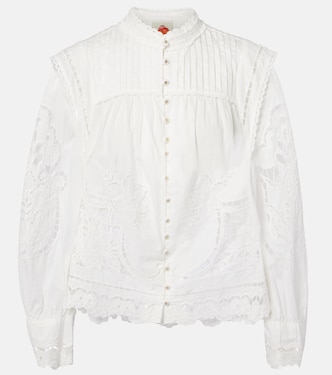 Embroidery cotton blouse | Farm Rio