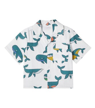 Printed cotton shirt | Stella McCartney Kids