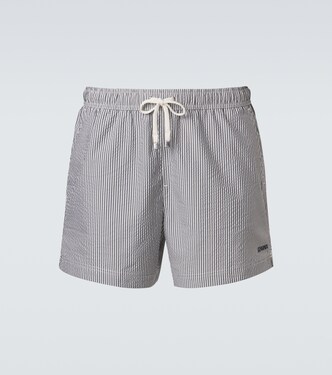 Badeshorts aus Seersucker | Zegna